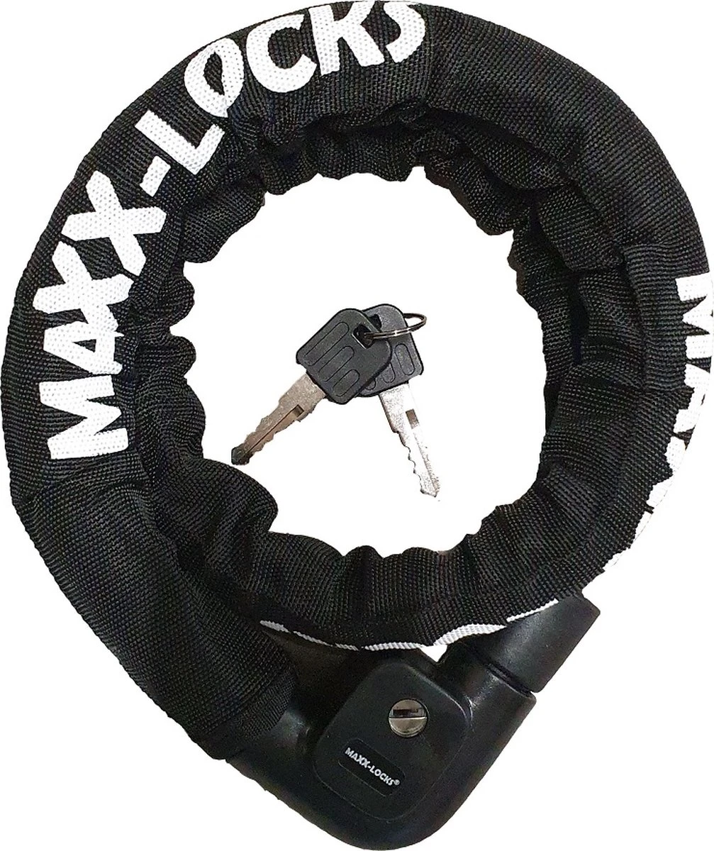 Maxx-Locks Bulls Kettingslot - Solid Pantserslot Uit Gehard Staal - Gebruik Slot Lock Motor Scooter Fiets Motorslot Scooterslot - Alternatief Voor Ketting Ringslot Cijferslot Kabelslot Beugelslot - Lengte 100CM Dikte 8MM - Zwart 11 Maxx-Locks Bulls Kettingslot - Solid Pantserslot Uit Gehard Staal - Gebruik Slot Lock Motor Scooter Fiets Motorslot Scooterslot - Alternatief Voor Ketting Ringslot Cijferslot Kabelslot Beugelslot - Lengte 100CM Dikte 8MM - Zwart - Afbeelding 9
