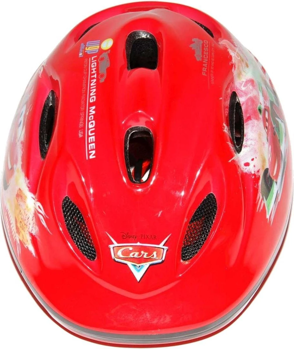 Mickey Mouse Disney Cars Fietshelm - Rood - 51-55 Cm 14 Mickey Mouse Disney Cars Fietshelm - Rood - 51-55 Cm - Afbeelding 12