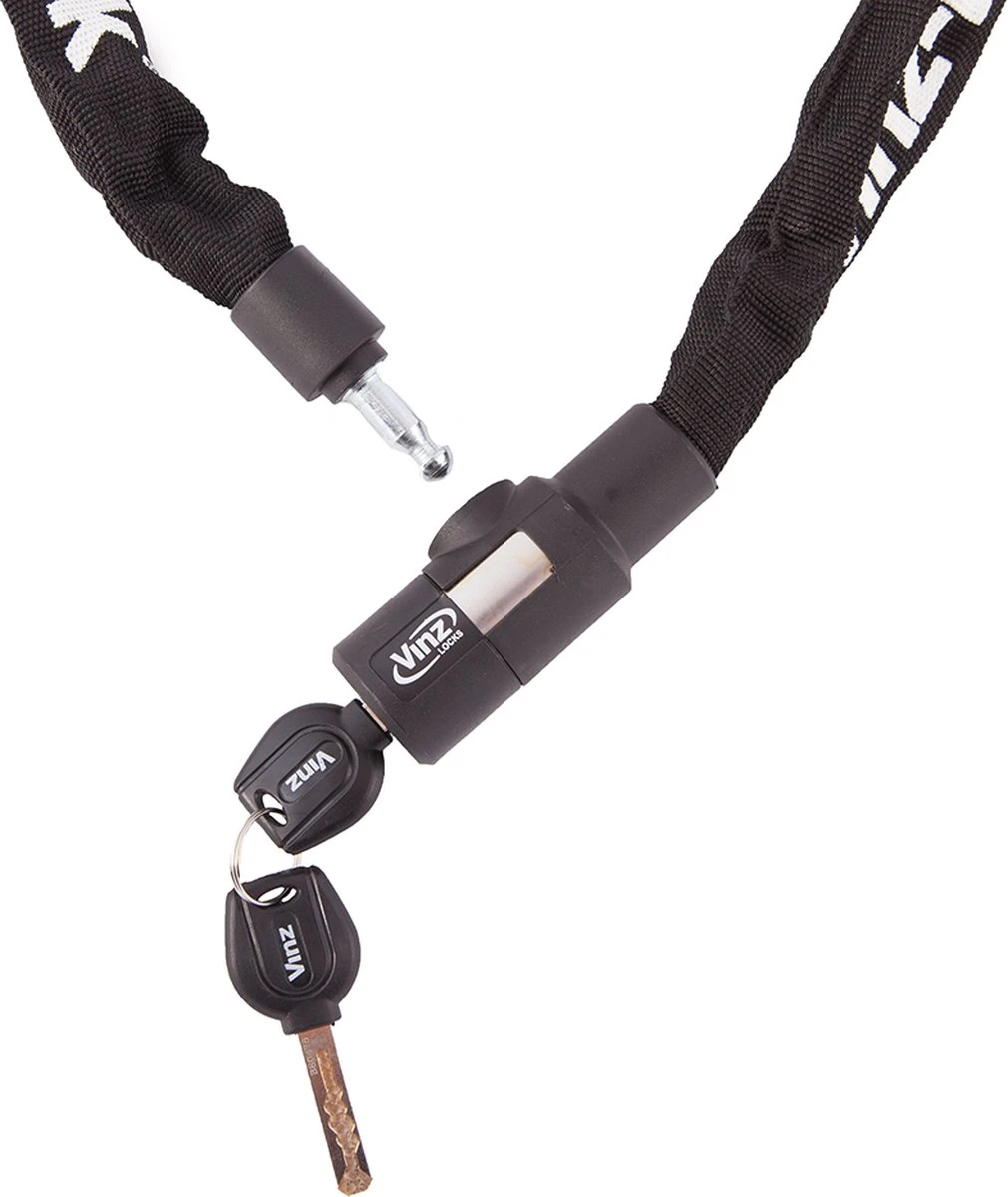 VINZ Ventoux Fietsslot / Kettingslot – 150 Cm 5 VINZ Ventoux Fietsslot / Kettingslot – 150 Cm - Afbeelding 3