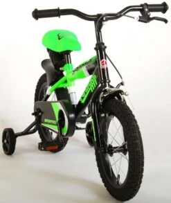 Volare Sportivo Kinderfiets - Jongens - 14 Inch - Neon Groen/Zwart - 95% Afgemonteerd -Fietswereld Verkoop 1012x1200 1