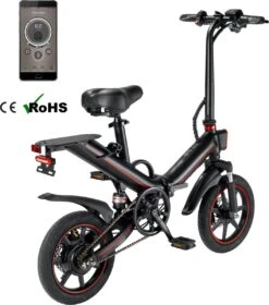 OUXI - V5 - 16 Inch - Elektrische Fiets - E Bike - Elektrische Vouwfiets - APP IOS/ Android - 500W Motor - 15Ah Lithuim Ion Batterij - Zwart 28 OUXI - V5 - 16 Inch - Elektrische Fiets - E Bike - Elektrische Vouwfiets - APP IOS/ Android - 500W Motor - 15Ah Lithuim Ion Batterij - Zwart -Fietswereld Verkoop 1057x1200