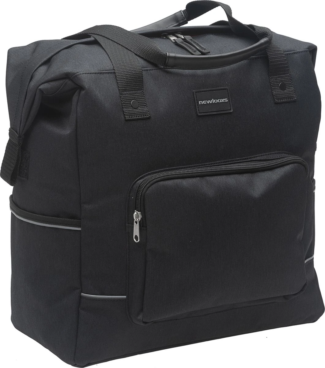 New Looxs Camella Nova Enkele Fietstas Shopper - Afneembaar - 24,5 Liter - Zwart 3 New Looxs Camella Nova Enkele Fietstas Shopper - Afneembaar - 24,5 Liter - Zwart