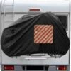 ProPlus Fietsbeschermhoes Voor 2 Fietsen Met Zichttas Voor Waarschuwingsbord Voor Caravans En Campers -Fietswereld Verkoop 1061x1200 3