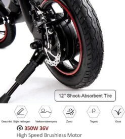 Windgoo B3 | Elektrische Mini-scooter | Opvouwbaar -Fietswereld Verkoop 1079x1200