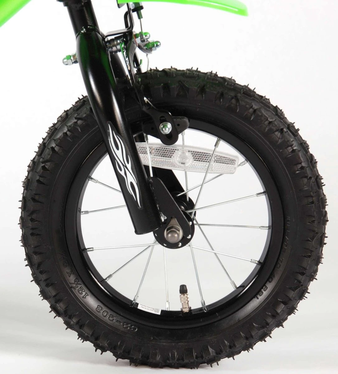 Volare Motobike Kinderfiets - Jongens - 12 Inch - Groen - 95% Afgemonteerd 8 Volare Motobike Kinderfiets - Jongens - 12 Inch - Groen - 95% Afgemonteerd - Afbeelding 6