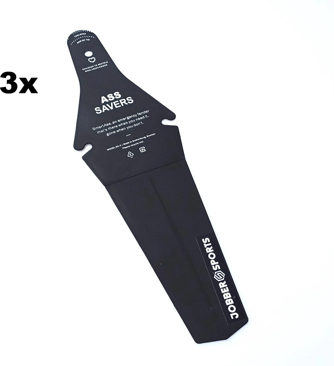 San Marco Jobber Sports - Spatbord Mountainbike - Ass Saver - 3x Achterspatbord 4 San Marco Jobber Sports - Spatbord Mountainbike - Ass Saver - 3x Achterspatbord - Afbeelding 2