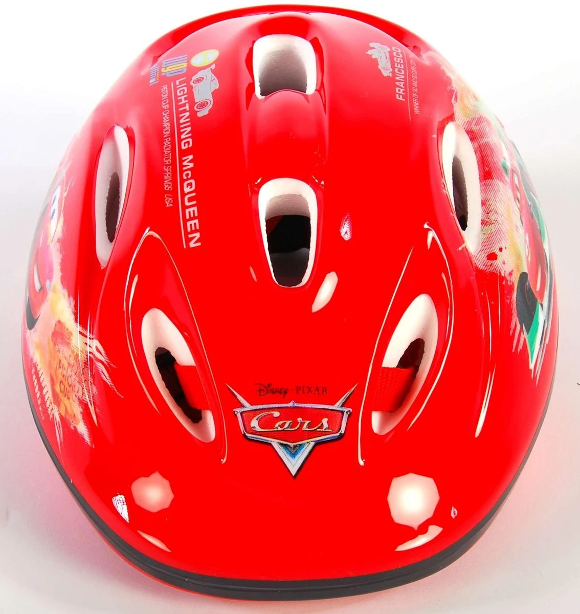 Mickey Mouse Disney Cars Fietshelm - Rood - 51-55 Cm 5 Mickey Mouse Disney Cars Fietshelm - Rood - 51-55 Cm - Afbeelding 3