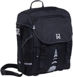 Willex Pakaftas XL 1201 - Enkele Fietstas - 25liter- Zwart