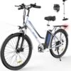 HITWAY Elektrische Fiets, 26 Inch, 250 W Motor, Li-batterij 36 V/11,2 Ah Ebike, Shimano 7 Versnellingen, Tot 35-90 Km 1 HITWAY Elektrische Fiets, 26 Inch, 250 W Motor, Li-batterij 36 V/11,2 Ah Ebike, Shimano 7 Versnellingen, Tot 35-90 Km -Fietswereld Verkoop 1172x1200