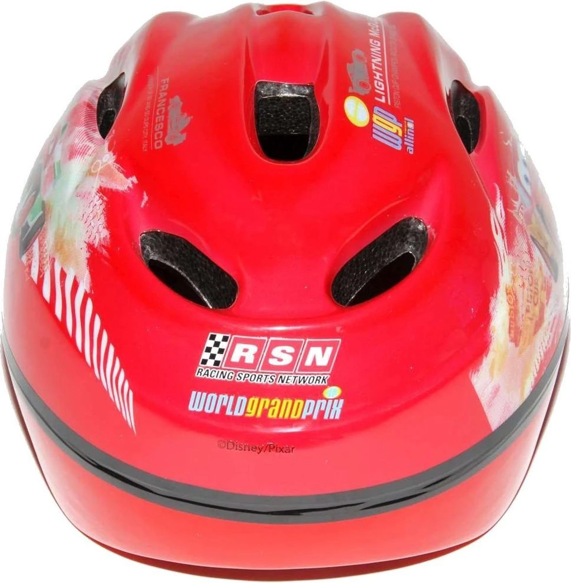 Mickey Mouse Disney Cars Fietshelm - Rood - 51-55 Cm 12 Mickey Mouse Disney Cars Fietshelm - Rood - 51-55 Cm - Afbeelding 10