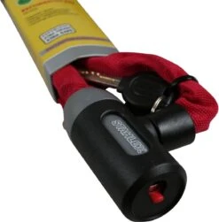 Benson Kettingslot 985 5 X 1200 Mm Zwart/rood -Fietswereld Verkoop 1181x1200