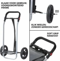Shoppingcruiser 2 In 1 Boodschappentrolley Voor Achter De Fiets - Fietskar - Robuuste Boodschappenwagen - Allround Bagagekar -Fietswereld Verkoop 1181x1200 4