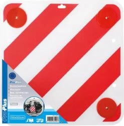 ProPlus Waarschuwingsbord Met Reflectoren 50x50 Cm Kunststof 361228 -Fietswereld Verkoop 1183x1200 1