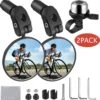 Zacro 2 Pack Fietsspiegel Ebike- Fietsbel- Veiligheidsspiegel- 360° Verstelbare En Draaibare Fietsspiegel– Universeel- Zwart -Fietswereld Verkoop 1185x1200 2