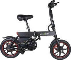 Windgoo B-20 Elektrische Vouwfiets - Snelheid 20 Km/h - 15 Km Bereik - Schijfremmen -Fietswereld Verkoop 1200x1018
