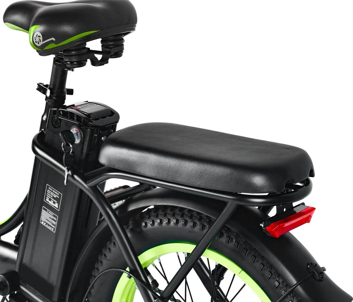 Merkloos Windgoo E20 Urban- Elektrische Fiets - E-bike - 20Inch - 12.5Ah - APP - Fat Tire - 7 Speed Shimano 16 Merkloos Windgoo E20 Urban- Elektrische Fiets - E-bike - 20Inch - 12.5Ah - APP - Fat Tire - 7 Speed Shimano - Afbeelding 14