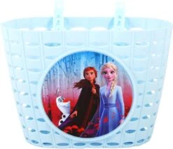 Fietsmand Disney Frozen 2 Plastic - Lichtblauw/paars
