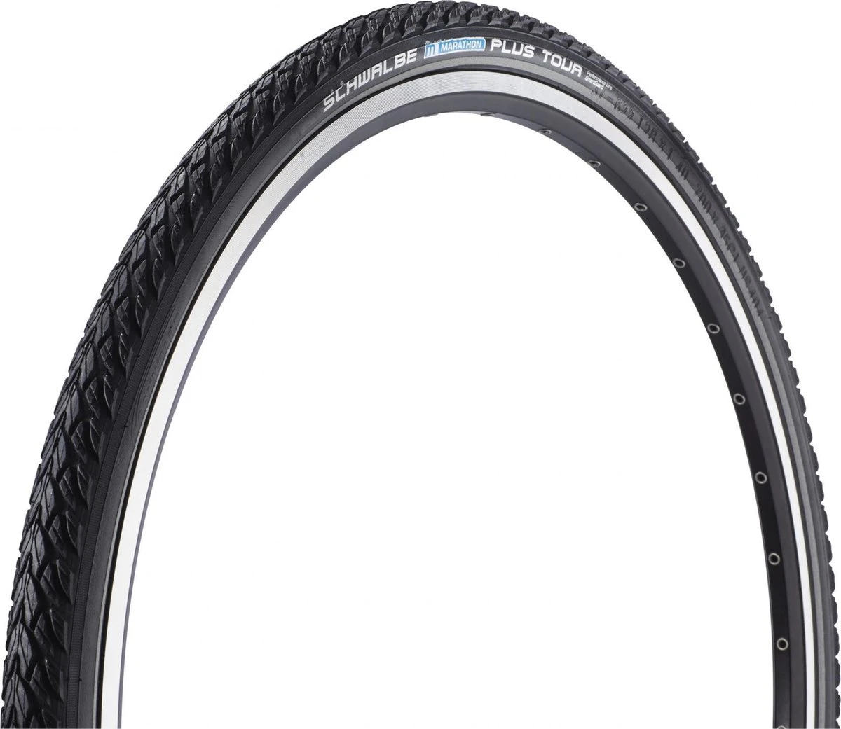 Schwalbe Buitenband - Marathon Plus Tour - 28 Inch X 1.40 - Zwart Reflecterend 8 Schwalbe Buitenband - Marathon Plus Tour - 28 Inch X 1.40 - Zwart Reflecterend - Afbeelding 6