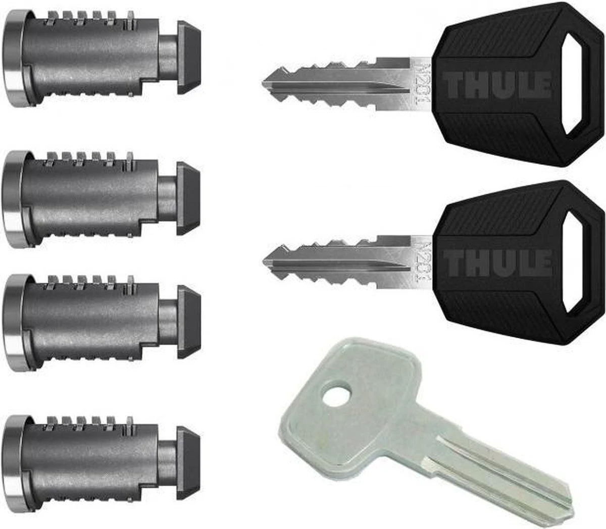 Thule One Key System 4-Pack 4 Thule One Key System 4-Pack - Afbeelding 2