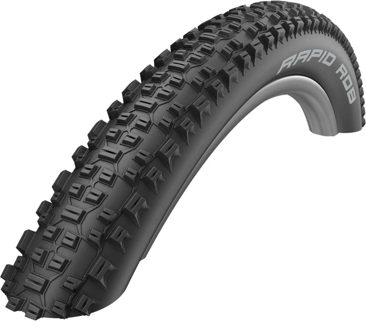 Schwalbe Buitenband - Rapid Rob K-Guard - 29 Inch X 2.10 - Zwart 3 Schwalbe Buitenband - Rapid Rob K-Guard - 29 Inch X 2.10 - Zwart