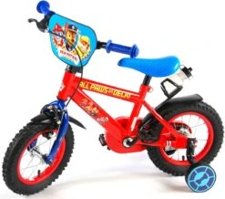 Volare Paw Patrol Kinderfiets - Jongens - 12 Inch - Rood/Blauw -Fietswereld Verkoop 1200x1057