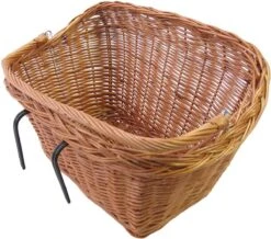 Basil Dublin Fietsmand - Voor Of Achter - Inclusief Haken - Bruin -Fietswereld Verkoop 1200x1060