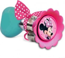 Disney Fietstoeter Minnie Mouse 6,5 X 14 Cm Roze/mintgroen