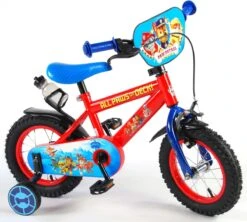 Volare Paw Patrol Kinderfiets - Jongens - 12 Inch - Rood/Blauw -Fietswereld Verkoop 1200x1079