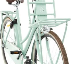Nogan Vintage N3 - Transportfiets - Damesfiets - 28 Inch / 57 Cm - 3 Versnellingen - Oslo Groen -Fietswereld Verkoop 1200x1081