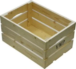 Vwp Fietskrat - Hout - 40 Liter- Naturel -Fietswereld Verkoop 1200x1087 1
