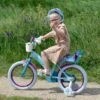 Volare Disney Frozen 2 - Kinderfiets - Meisjes - 16 Inch - Blauw/Paars -Fietswereld Verkoop 1200x1088