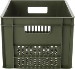 Fastrider Fietskrat Groot - Legergroen - 34L -Fietswereld Verkoop 1200x1093 2