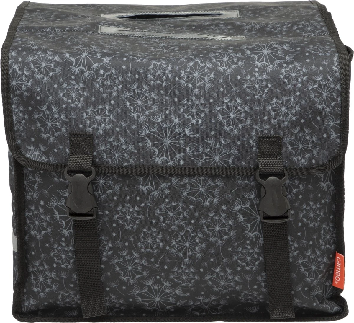 New Looxs Dubbele Fietstas Cameo Double Bag 30 Liter 37 X 12.5 X 33 Cm (2x) - Tara Black 3 New Looxs Dubbele Fietstas Cameo Double Bag 30 Liter 37 X 12.5 X 33 Cm (2x) - Tara Black