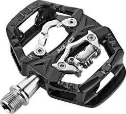 XLC PEDAAL ATB SPD COMBI ENKEL ALM ZW STEL PDS14