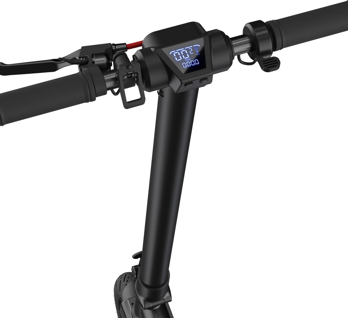 Sharp KS2AEU-B E-Scooter - 10 Inch - Ingebouwd Display - Achtervering - Appbediening 14 Sharp KS2AEU-B E-Scooter - 10 Inch - Ingebouwd Display - Achtervering - Appbediening - Afbeelding 12