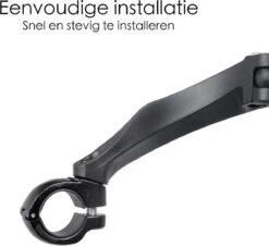 Merkloos Fietsspiegel Ebike Universeel - Zwart - Linker Spiegel - Verstelbaar - Universele Fietsspiegel - Fietsspiegel Op Stuur - Links - Fietsspiegel Achteruitkijk Spiegel - Fietsspiegels Electrische Fiets -Fietswereld Verkoop 1200x1098 2