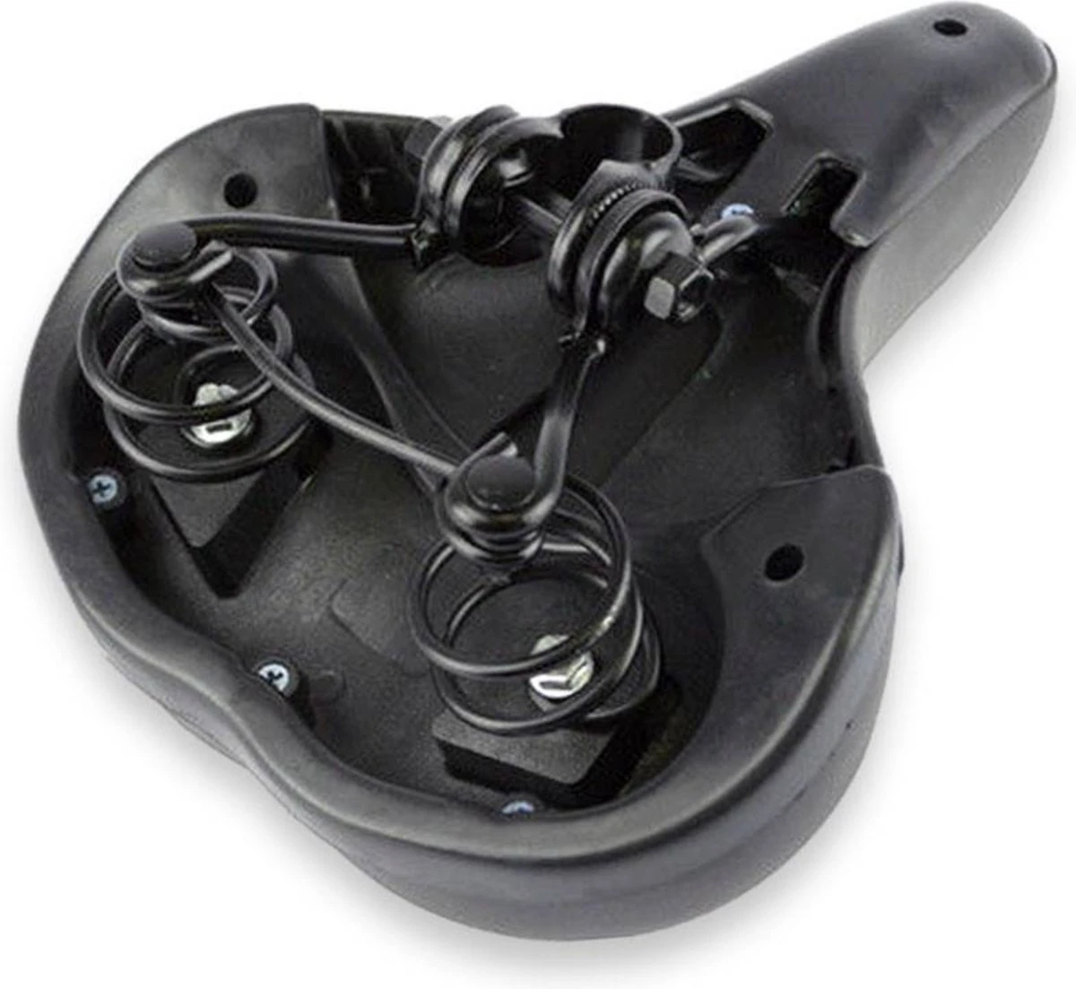 Benson Universeel Gel Fietszadel Voor Dames En Heren - 23x18x6 Cm - Zwart | Comfortabel Unisex Zadel Past Op Elke Fiets 11 Benson Universeel Gel Fietszadel Voor Dames En Heren - 23x18x6 Cm - Zwart | Comfortabel Unisex Zadel Past Op Elke Fiets - Afbeelding 9