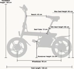Merkloos Windgoo B20 V3- APP IOS Android - Elektrische Vouwfiets - E Bike - 7.8Ah Batterij - 250W - 14 Inch - 25 KM/H - Zwart -Fietswereld Verkoop 1200x1111 1