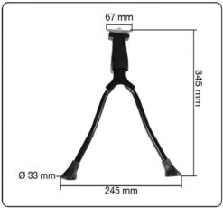 Benson Dubbele Fietsstandaard Bipod Kickstandaard Aluminium Roestvrij Zeer Stabiel Voor Bijvoorbeeld Een Mamafiets 10 Benson Dubbele Fietsstandaard Bipod Kickstandaard Aluminium Roestvrij Zeer Stabiel Voor Bijvoorbeeld Een Mamafiets -Fietswereld Verkoop 1200x1117 4