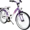 Bikestar 20 Inch Classic Kinderfiets, Lila / Wit -Fietswereld Verkoop 1200x1124