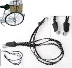 WiseGoods Snelbinders Fiets Met Haak Universeel - Bagagespin - Spinbinder - Bagagebinder - Fietsrekker - Spin - Zwart / Wit -Fietswereld Verkoop 1200x1129 11