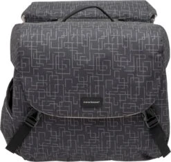 New Looxs Ivy Mondi Joy Dubbele Fietstas MIK - 38 Liter - Grijs -Fietswereld Verkoop 1200x1138 4