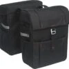 New Looxs Vigo Double Dubbele Fietstas - 37 Liter - Zwart