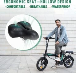 HITWAY Elektrische Fiets Met 36V 7.5Ah Verwijderbare Batterij, Bereik Tot 75 Km Lange Afstand Elektrische Fiets 16 Inch, 250W Achtermotor E-Citybike Holland Bike -Fietswereld Verkoop 1200x1153