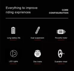 OUXI - V5 - 16 Inch - Elektrische Fiets - E Bike - Elektrische Vouwfiets - APP IOS/ Android - 500W Motor - 15Ah Lithuim Ion Batterij - Zwart 19 OUXI - V5 - 16 Inch - Elektrische Fiets - E Bike - Elektrische Vouwfiets - APP IOS/ Android - 500W Motor - 15Ah Lithuim Ion Batterij - Zwart -Fietswereld Verkoop 1200x1158 1