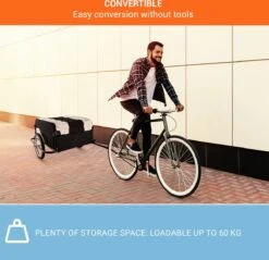 Mountee Rijwielaanhanger Trekker 130l 60kg Stalen Buis 14 Mountee Rijwielaanhanger Trekker 130l 60kg Stalen Buis -Fietswereld Verkoop 1200x1159