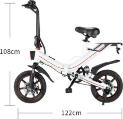 OUXI - V5 - 16 Inch - Elektrische Fiets - E Bike - Elektrische Vouwfiets - APP IOS/ Android - 500W Motor - 15Ah Lithuim Ion Batterij - Zwart 20 OUXI - V5 - 16 Inch - Elektrische Fiets - E Bike - Elektrische Vouwfiets - APP IOS/ Android - 500W Motor - 15Ah Lithuim Ion Batterij - Zwart -Fietswereld Verkoop 1200x1160