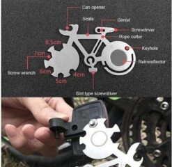 Merkloos Fiets Multitool - RVS Gereedschap Voor Fietsreparatie - Gadget Voor Fietsers -Fietswereld Verkoop 1200x1168 7