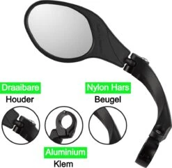Merkloos Life-X Fietsspiegel – Ebike – 360° Verstelbaar – Links -Fietswereld Verkoop 1200x1170 5