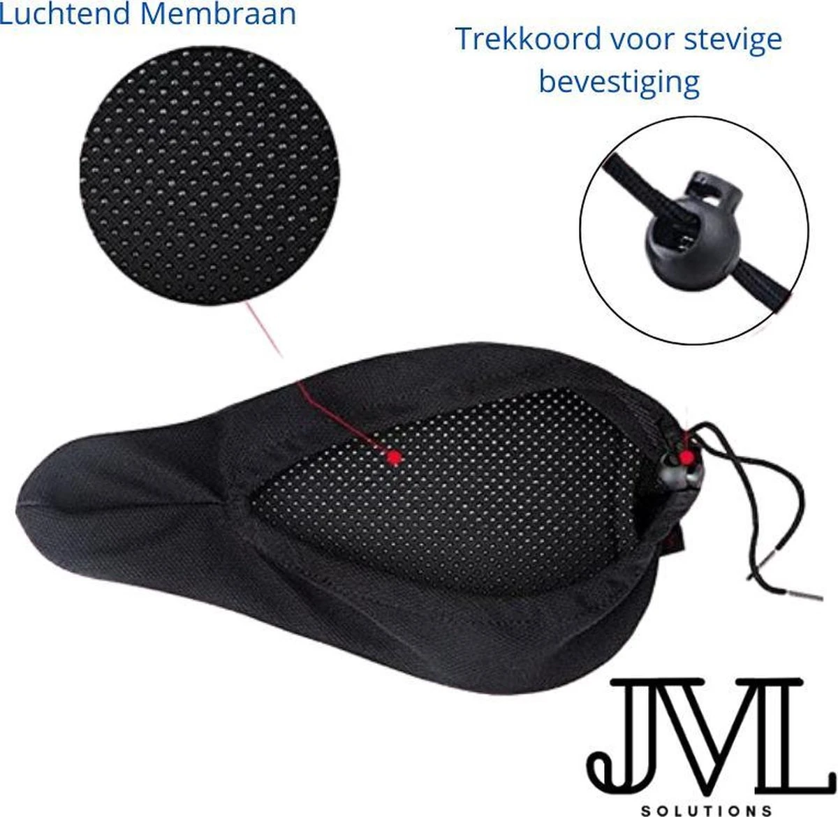 JML Sport Fiets Zadeldek 3D - Gel Gleuf - Fietszadeldek - Zadelhoes - Siliconen - Pad - Fietsen - Zitkussen - Fietszadelhoes - Zadel - Dek - Hoes - Nieuwste Technologie 5 JML Sport Fiets Zadeldek 3D - Gel Gleuf - Fietszadeldek - Zadelhoes - Siliconen - Pad - Fietsen - Zitkussen - Fietszadelhoes - Zadel - Dek - Hoes - Nieuwste Technologie - Afbeelding 3